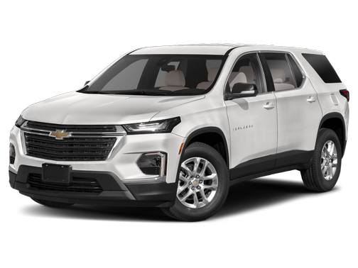 Summit White 2022 Chevrolet Traverse LT Cloth