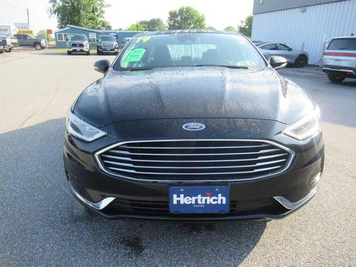 AGATE BLACK 2019 Ford Fusion SEL