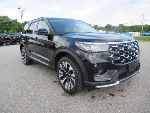 AGATE BLACK METALLIC 2026 Ford Explorer Platinum
