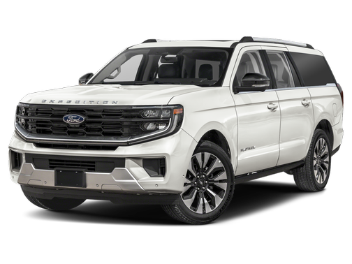 Star White Metallic Tri-Coat 2026 Ford Expedition Max Platinum