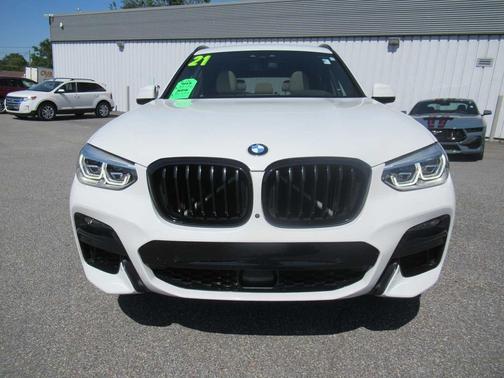 Alpine White 2021 BMW X3 M40i