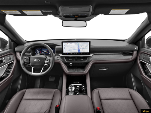 STAR WHITE MET TRI-COAT 2026 Ford Explorer Platinum