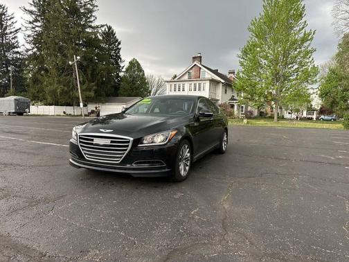 Caspian Black 2017 Genesis G80 3.8
