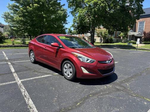 Scarlet Red Pearl 2016 Hyundai ELANTRA SE