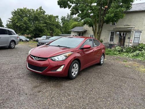 Scarlet Red Pearl 2016 Hyundai ELANTRA SE