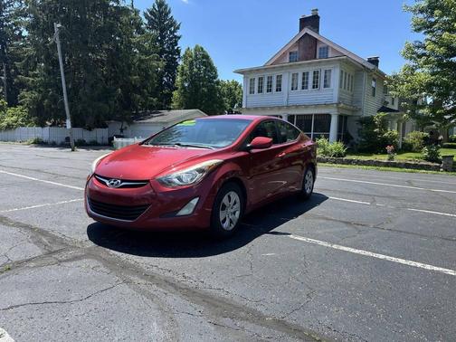 Scarlet Red Pearl 2016 Hyundai ELANTRA SE