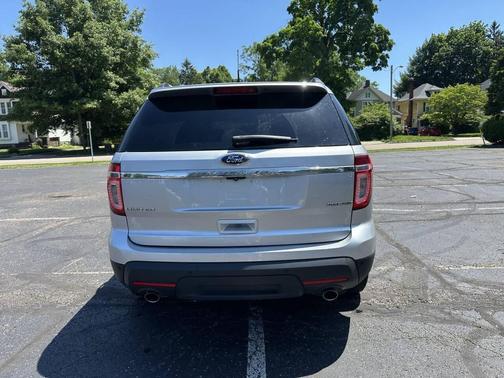 Ingot Silver Metallic 2015 Ford Explorer Limited
