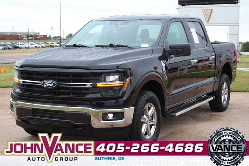 Agate Black Metallic 2025 Ford F-150 XLT