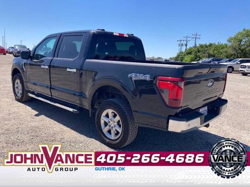 Agate Black Metallic 2025 Ford F-150 XLT
