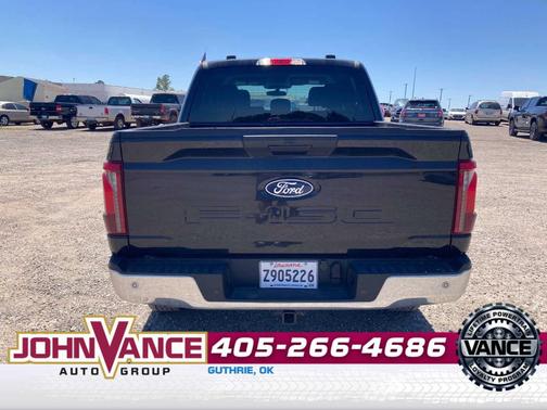 Agate Black Metallic 2025 Ford F-150 XLT