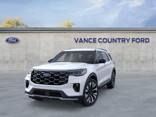 Carbonized Gray 2026 Ford Explorer Platinum