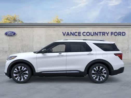Carbonized Gray 2026 Ford Explorer Platinum