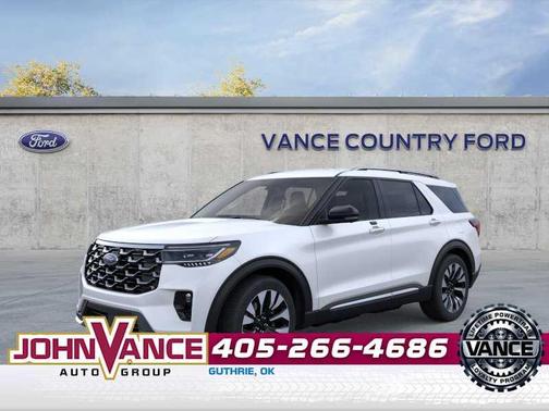 Carbonized Gray 2026 Ford Explorer Platinum