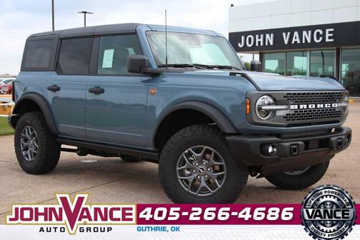 Azure Gray Metallic 2025 Ford Bronco Badlands