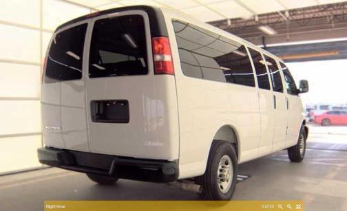 Summit White 2025 Chevrolet Express 3500 LS