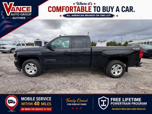 Black 2017 Chevrolet Silverado 1500 LT
