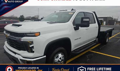 Summit White 2024 Chevrolet Silverado 3500 LT