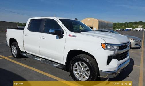 Summit White 2026 Chevrolet Silverado 1500 LT