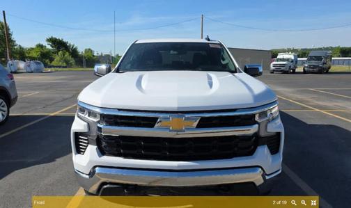 Summit White 2026 Chevrolet Silverado 1500 LT