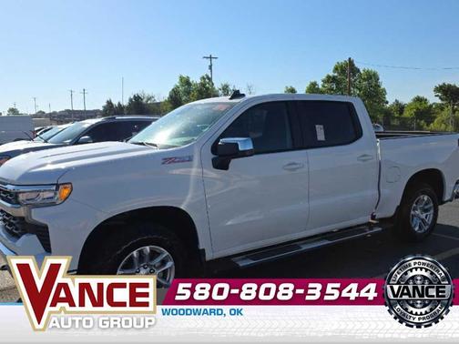 Summit White 2026 Chevrolet Silverado 1500 LT