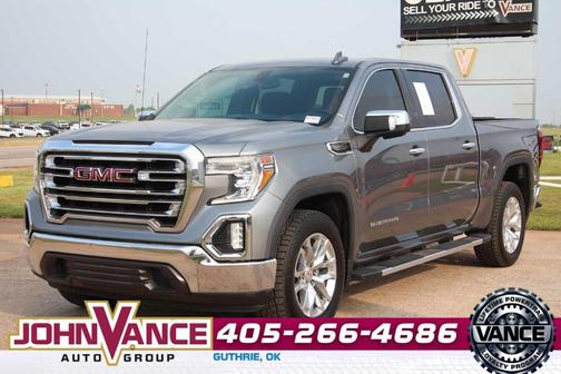 Satin Steel Metallic 2021 GMC Sierra 1500 SLT