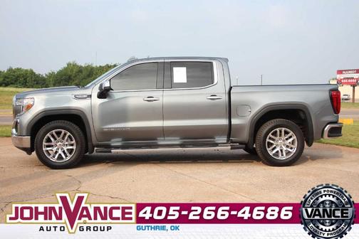 Satin Steel Metallic 2021 GMC Sierra 1500 SLT