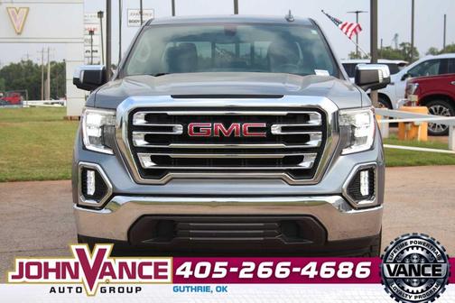 Satin Steel Metallic 2021 GMC Sierra 1500 SLT