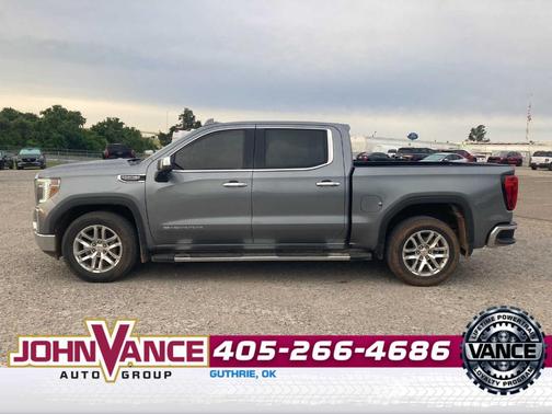 Satin Steel Metallic 2021 GMC Sierra 1500 SLT