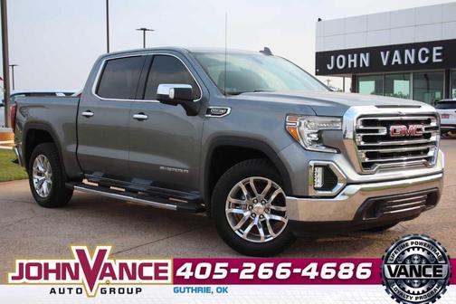 Satin Steel Metallic 2021 GMC Sierra 1500 SLT