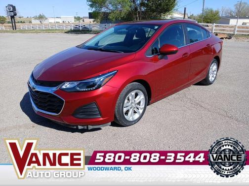 Cajun Red Tintcoat 2019 Chevrolet Cruze LT