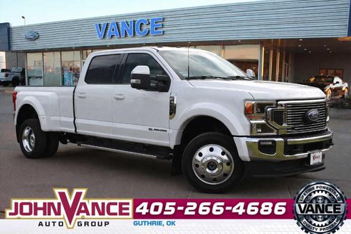 Oxford White 2021 Ford F-450 Lariat
