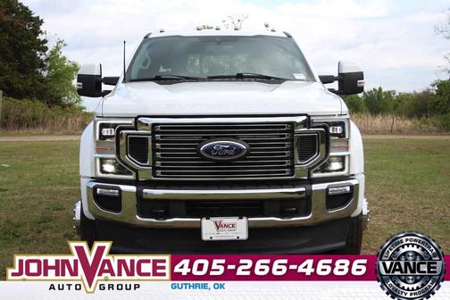 Oxford White 2021 Ford F-450 Lariat