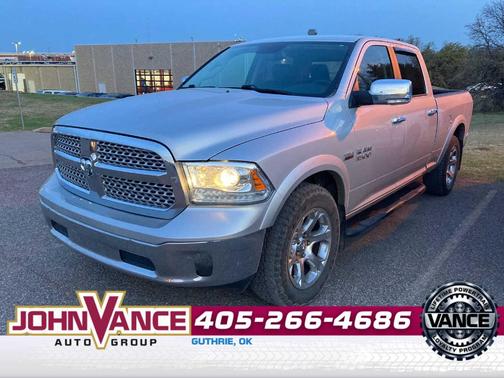 Bright Silver Clearcoat Metallic 2018 RAM 1500 Laramie