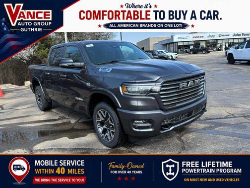 Granite Crystal Clearcoat Metallic 2026 RAM 1500 Laramie