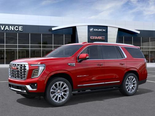 Volcanic Red 2026 GMC Yukon Denali