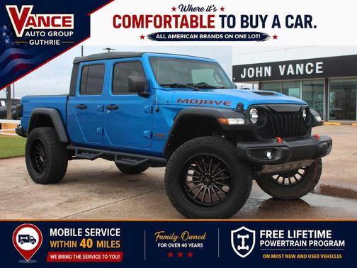 Hydro Blue Pearlcoat 2022 Jeep Gladiator Mojave
