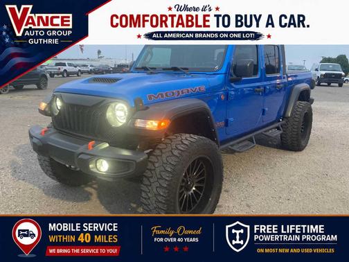 Hydro Blue Pearlcoat 2022 Jeep Gladiator Mojave