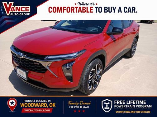 Red 2026 Chevrolet Trax 2RS
