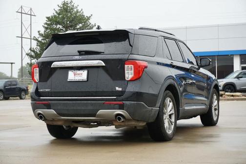 Agate Black Metallic 2021 Ford Explorer Limited