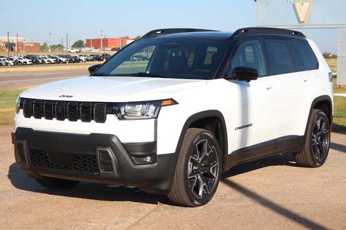 Bright White Clearcoat 2026 Jeep Cherokee Overland