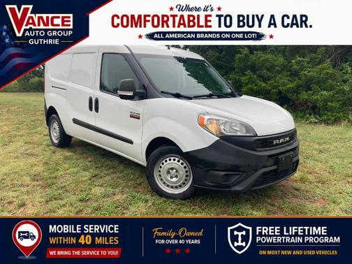 Bright White 2021 RAM ProMaster City Tradesman