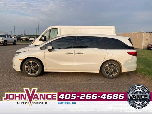 Platinum White Pearl 2024 Honda Odyssey Elite