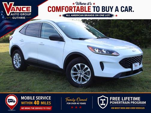Oxford White 2022 Ford Escape SE