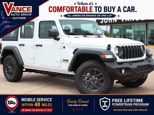 Bright White Clearcoat 2026 Jeep Wrangler Sport