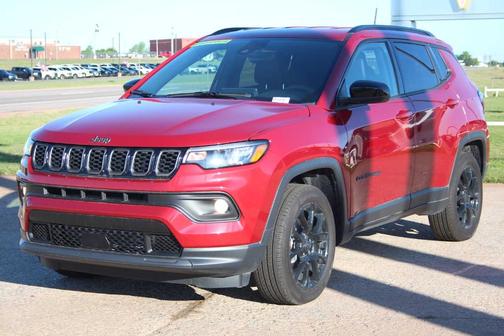 Red 2025 Jeep Compass Latitude