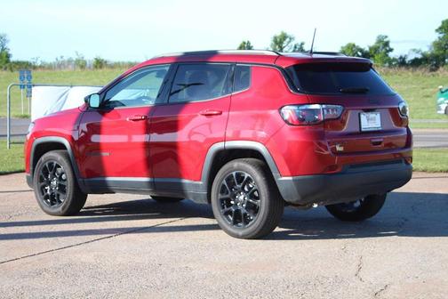 Red 2025 Jeep Compass Latitude