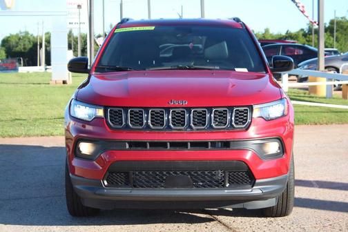 Red 2025 Jeep Compass Latitude