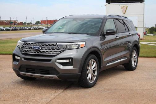 Carbonized Gray Metallic 2021 Ford Explorer Limited
