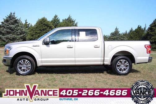 White Gold 2018 Ford F-150 Lariat