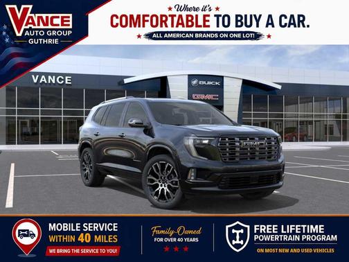 Ebony Twilight Metallic 2026 GMC Acadia AWD Denali Ultimate